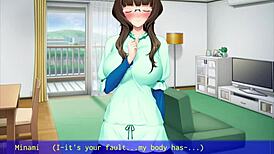 Neighbor Watching Anime Game Scenes Part 2