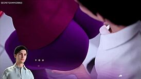 Apocalust 22 features a step mom stuck in the garage with big tits, trapped in a porn game scenario