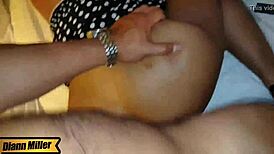 step daughter bent over for anal. sex with big dick.