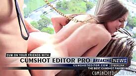 Submissive Teen Chokes On Master's Cock, Deepthroats In Part 1