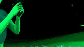 Hot busty blonde gets fucked doggystyle outdoors at romantic oasis with cumshot