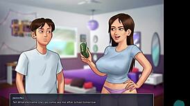 Cheerleaders Emotionally Compare Their Voluptuous Boobs