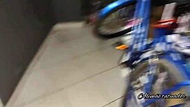 Fada Mel gets cum on face during tattoo video call.