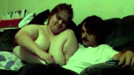 wife deepthroats husband then gets fucked with creampie