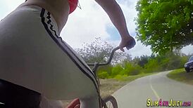 Big Booty Slut Gets Railed Outdoors Hardcore