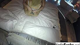 Nadia White and Jenna Dive into Steamy Lesbian Sex Today