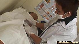 Asian twink gets fucked in hospital, but with a twist?