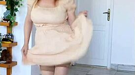 I love teasing as naughty cowgirl Mariaold with my huge natural tits