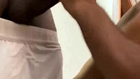 gay oral sex with big black cock and handjob 😍