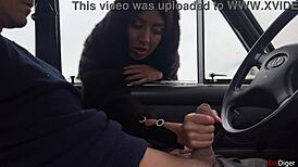 Stranger Gives Handjob Through Car Window Public Parking