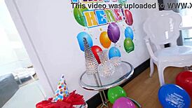 kimber woods huge cock pov fucking leaves me emotional, blowjob deepthroat facefuck cum facial on cute ass.