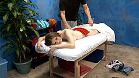 Intimate massage turns into raw, deep connection