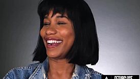 Jenna Foxx Masturbates Her Big Natural Tits Up Close