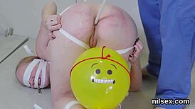 Unusual Girl Brought To Butt Hole Madhouse For BDSM Anal Treatment.