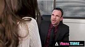 naughty intern craves married boss's bwc in tight ass