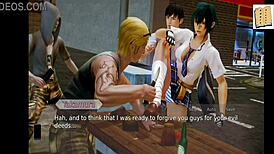 exploring the academy in episode 146 of the anime game