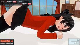 Uncensored Japanese Hentai Anime Rin Tries First Anal with ASMR