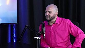 Paulo avelar enjoys sheer red lingerie with models