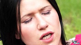 What’s behind the wild biker and slender slut adventure?