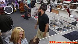 Hidden Cam Catches Pawnshop Trio Sucking For Cash
