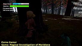 I begin the walkthrough of magical investigation of Meridiana 1