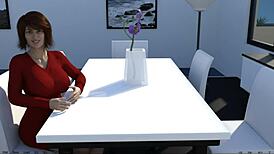 Watch this teen 18+ get anal from milf with big tits?