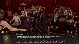 Pale Carnations: Slut Gets Double Penetration In Gym