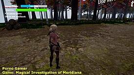 I begin the walkthrough of magical investigation of Meridiana 1