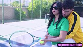 Hey stepmoms, why teach tennis then swap stepsons for wild sex?