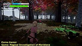 I begin the walkthrough of magical investigation of Meridiana 1