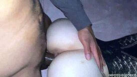 horny blonde teen, you pounding that tight pussy with big black cock?