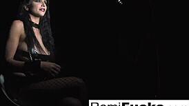 damn, chained up and roughed hard by derrick pierce!