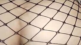 sexwife fucks husbands friend in anal action.