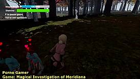I begin the walkthrough of magical investigation of Meridiana 1