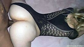 horny blonde teen, you pounding that tight pussy with big black cock?