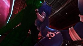 Legend of Krystal Parody - Act2 - First Enemy Meeting