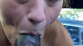 Tried to rush me in florida usa car for outdoor public street blowjob
