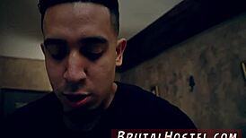 i'm bound in strait jacket with my best pal aidra fox and kharlie stone..