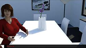 Watch this teen 18+ get anal from milf with big tits?