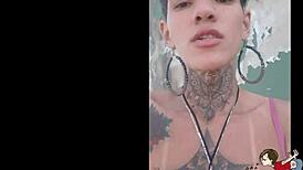 Watch Sabrina Prezotte's fiery Brazilian outdoor escapades?