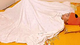 bikini babe rides friend in desi creampie