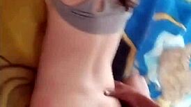 Naughty schoolgirl skips class for some fun with big tits