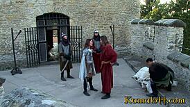 Kumalott’s Petite Brunette Takes on a Wild Gangbang Facial