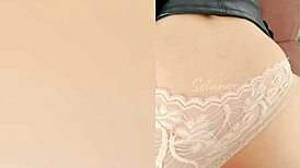 Solange sun trades her ass for hot cum