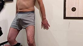 Woman Laughs While Slapping And Punching M-Male's Cock