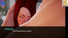 My New Family 233: Redhead Hentai Babe With Big Ass And Tits Gets Pounded Hard In Wild 3D Homemade Anime Action!