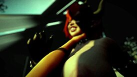 Bowsette riding cowgirl in POV, damn, this Super Mario parody gets wild with every close-up thrust!