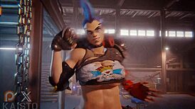 junker queen catches guy stealing from her she has her way with him