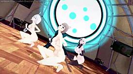 Genshin Impact MMD Chung Ha Gotta Go with Lynette Furina Arlecchino