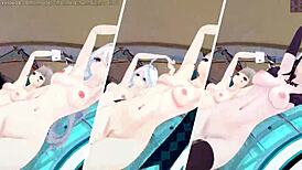 Genshin Impact MMD Chung Ha Gotta Go with Lynette Furina Arlecchino